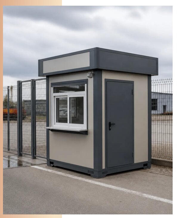 Изготовление и аренда КПП для охраны под ключ в Добрянке
